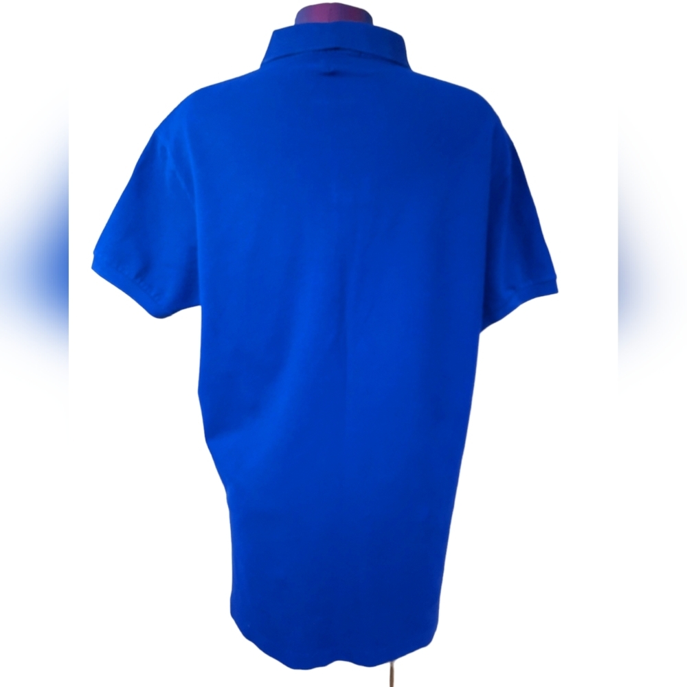 Ralph Lauren Polo Royal Blue Short Sleeve Polo Shirt Size XL Men's - Picture 5 of 6